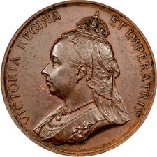 1897 Diamond Jubilee bronze
