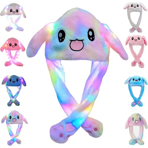 Plush ears hat scarf gloves - ears,