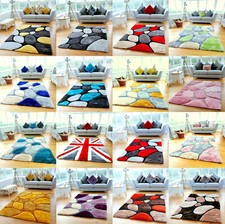 Shaggy Rugs 3D Living Area