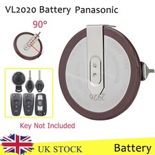 For BMW 1 3 5 Series E60 E82 E90 E92 Rechargeable Key Fob VL2020 Lithium Battery