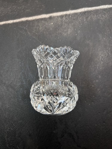 Lead crystal scottish thistle - lead,