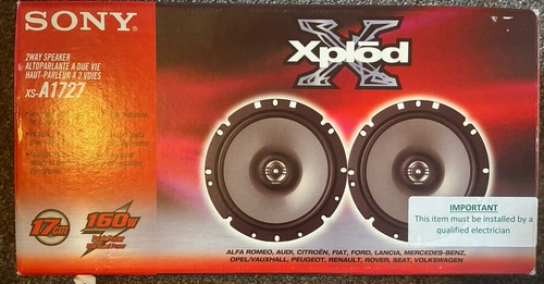 Sony xplod way speakers - sony, 2