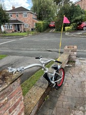WeeRide Co Pilot Tagalong Trailer Child Bike Seat - Silver