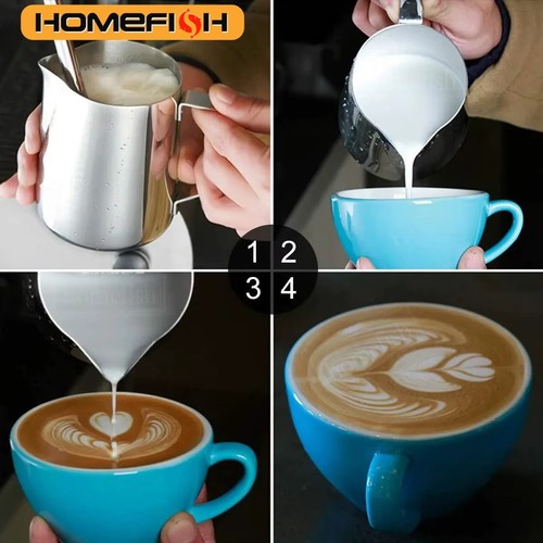 Stainless steel milk coffee - steel,