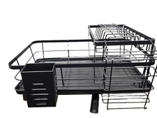 2 Tier Dish Drainer Rack