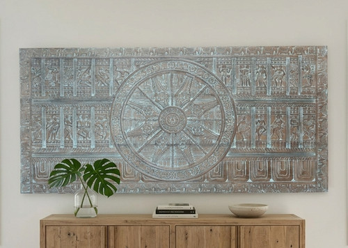 Vintage india carved - carved, konark