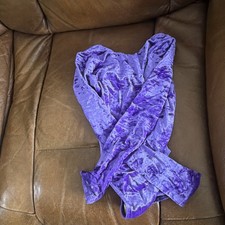 Girls' the Zone Purple Velvet