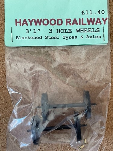 Gauge 3 hole wheels - 3',