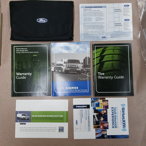 2011 ford series - e-series, owners