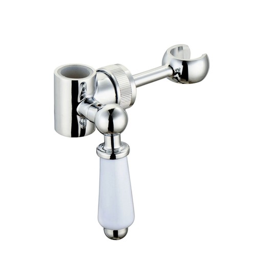 Rigid shower riser - shower, rail