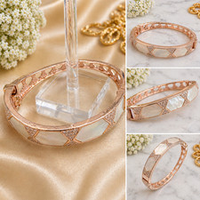 Rose Gold Tone Bangle Bracelet