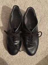 Capezio Black Teletone Tap Shoes Uk 12 Child 