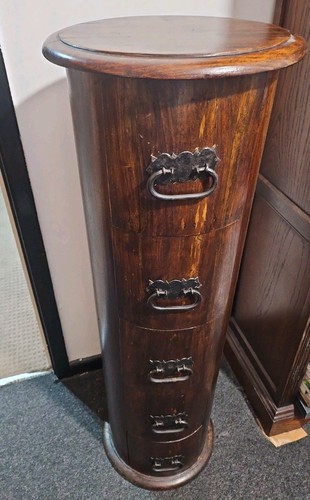 Vintage heavy dark wood - dark,