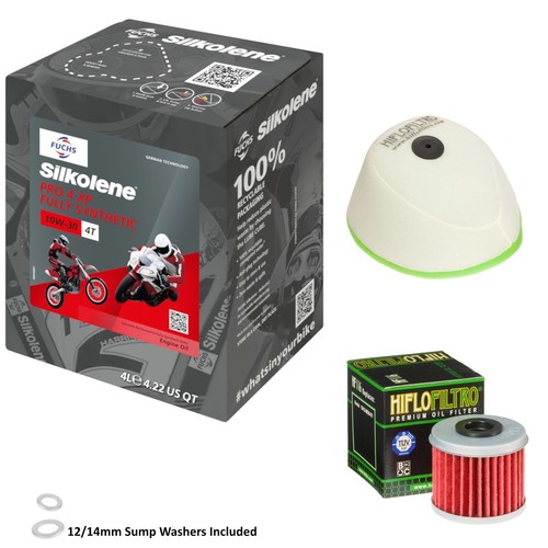 Crf250 air oil filter - air,