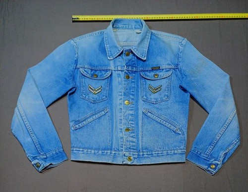 Men wrangler jacket blue denim - jacket,
