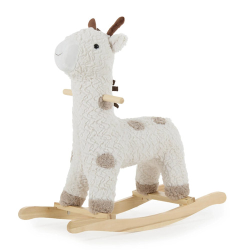 Wooden rocking giraffe sound - rocking,