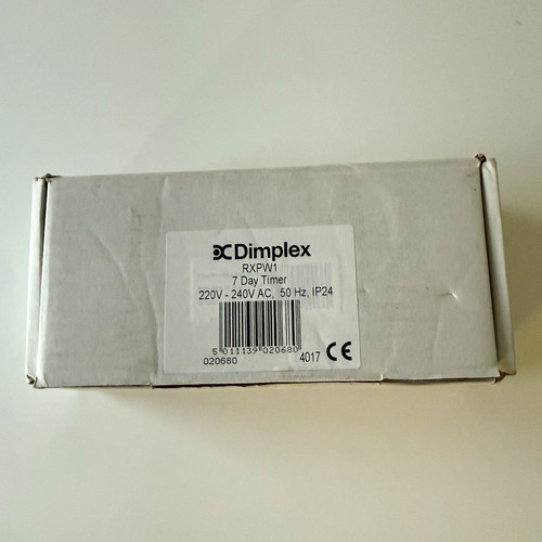 Dimplex rxpw1 day - rxpw1, 7-day