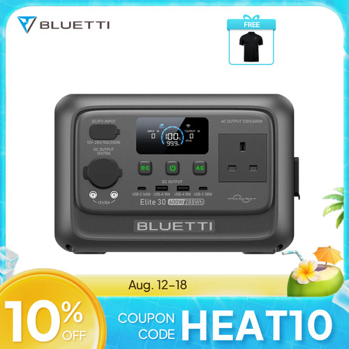 Bluetti elite 288wh - bluetti, 30