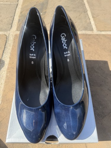 Gabor women navy - navy, patent