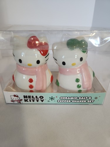 Hello kitty snowman salt and - hello,