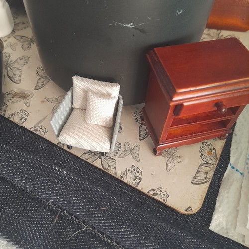 Dolls house furniture - dolls,