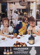 COURVOISIER '3 Star Napoleon' Brandy Cognac Drink Advert #1: Original 1972 Print