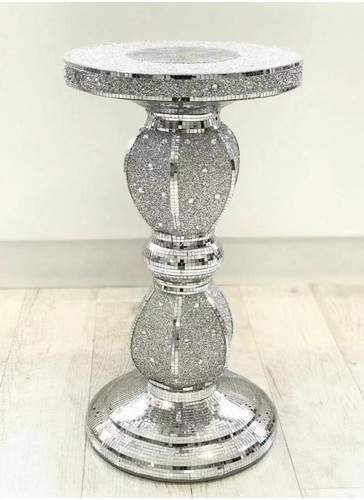 Mirrored mosaic vase table - vase,