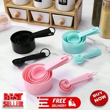 10pcs Plastic Measuring Cups