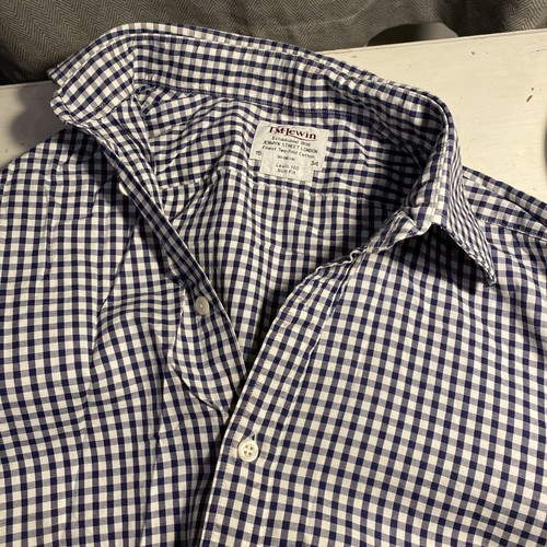Lewin mens shirt blue - shirt,, blue,