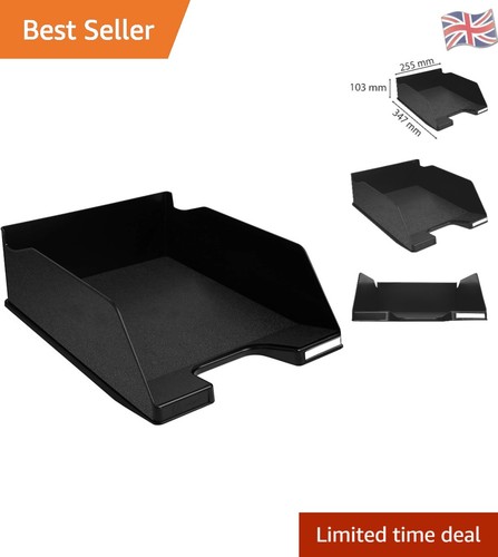 Eco friendly black letter tray - eco-friendly,