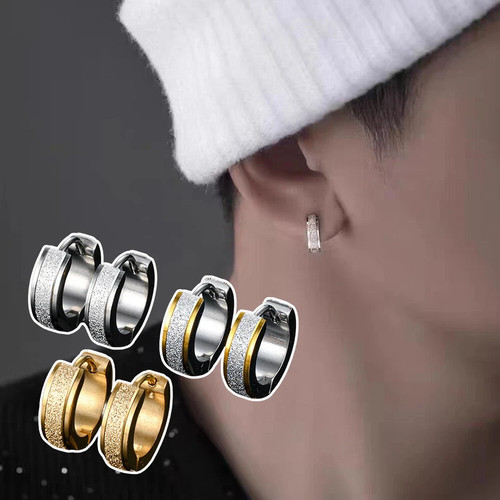 Surgical steel hoop earrings - surgical,