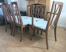 G Plan Teak Dining Chairs x6