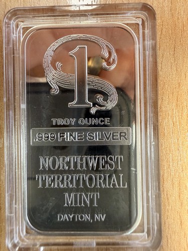 Novelty one ounce silver bar - one,