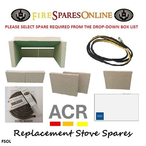 Acr oakdale stove spares - acr,
