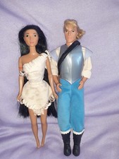 Vintage 1995 1990s Disney Mattel John Smith & Sun Colors Pocahontas Doll