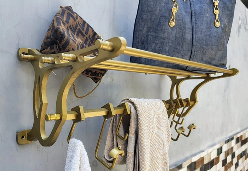 French rack luggage train wall - rack,
