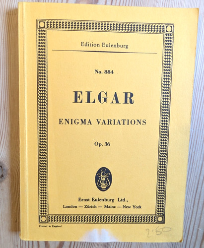Elgar enigma variations - elgar,