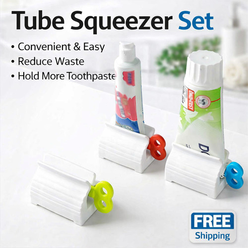 Toothpaste tube squeezer - toothpaste,