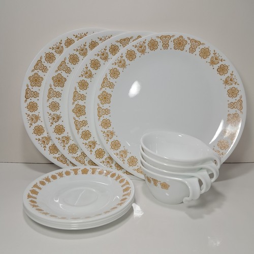 Vintage corelle butterfly gold - corelle,