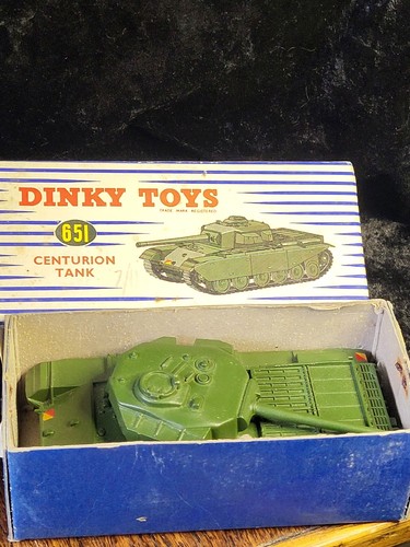 Dinky toys 651 centurion tank - toys,