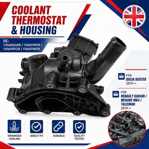 Coolant thermostat and housing - thermostat,