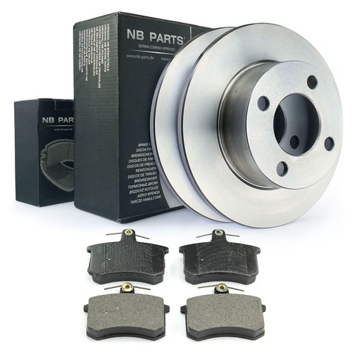 Rear brake discs - rear, pads