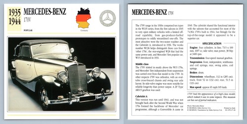 Mercedes benz 170v - mercedes-benz,