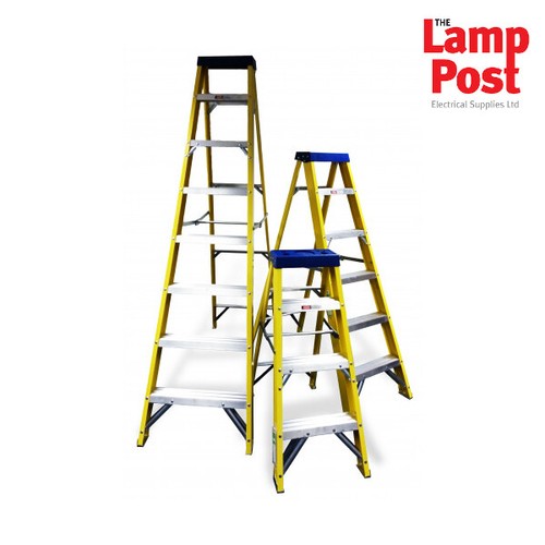Electricians fibre glass step - fibre,