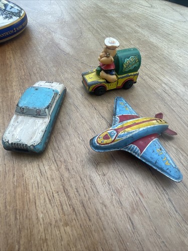 Job lot vintage tin toys - job,