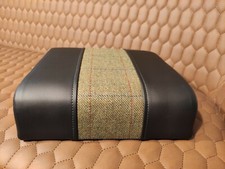 Cubby Box Lid, Land Rover Defender 90 / 110.  Tweed / Vinyl Leather