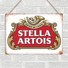 Stella artois metal wall sign - wall,