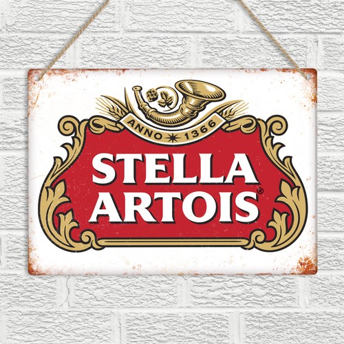 Stella artois metal wall - wall, sign