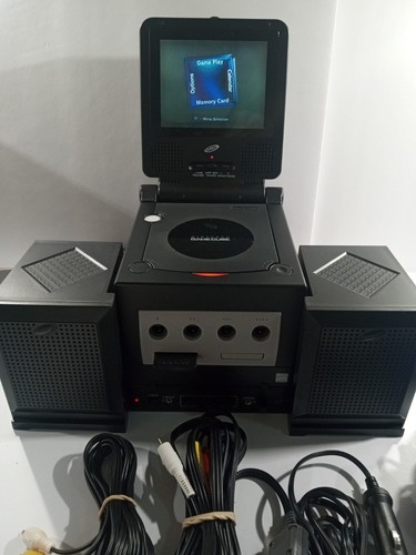 Black nintendo gamecube - black,