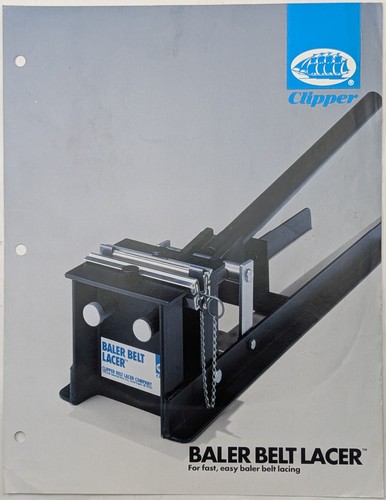 Original clipper round baler - round,